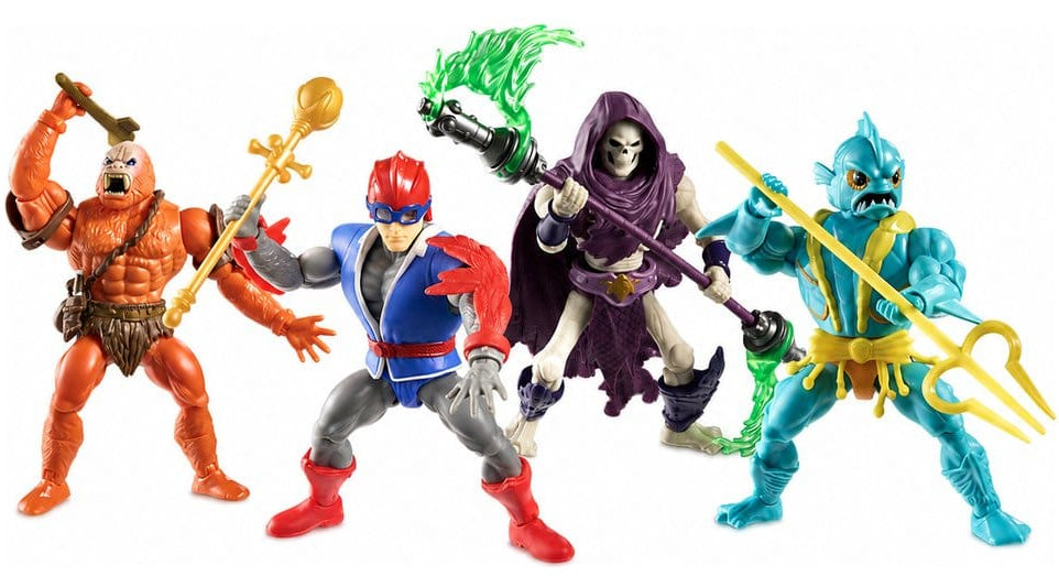 Masters of the Universe Origins Action Figure 4-Pack Battle for Subternia 14 cm