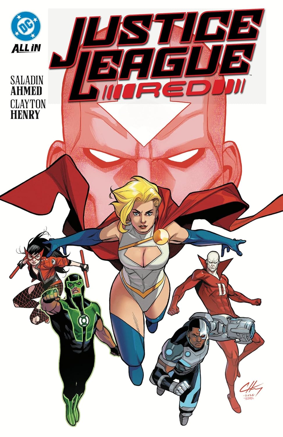 Justice League Red tp