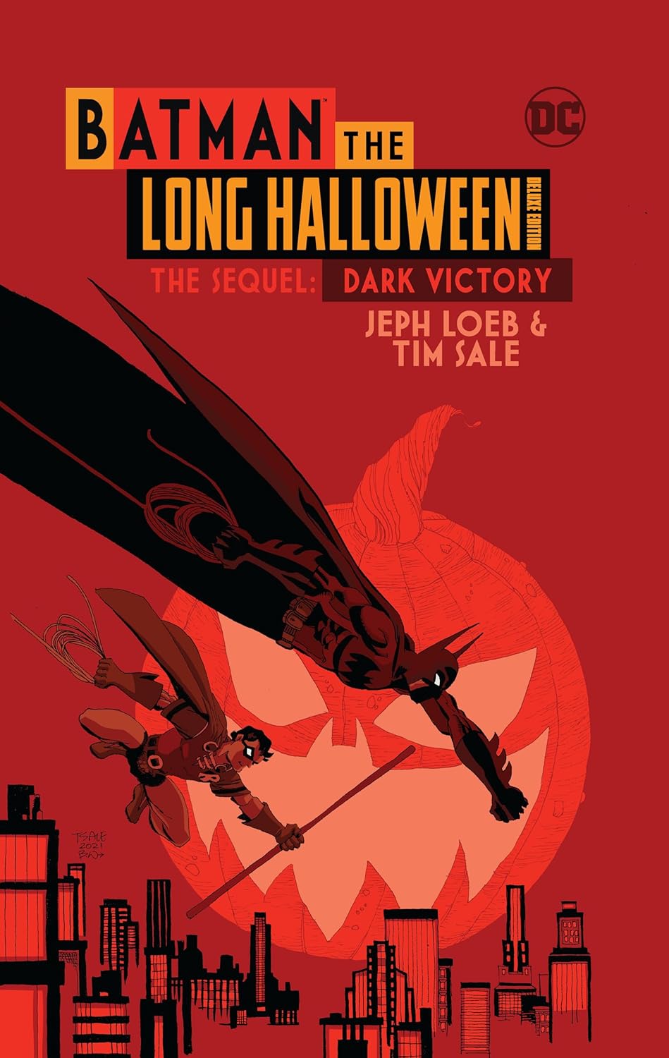 Batman The Long Halloween Deluxe Edition The Sequel: Dark Victory hardcover