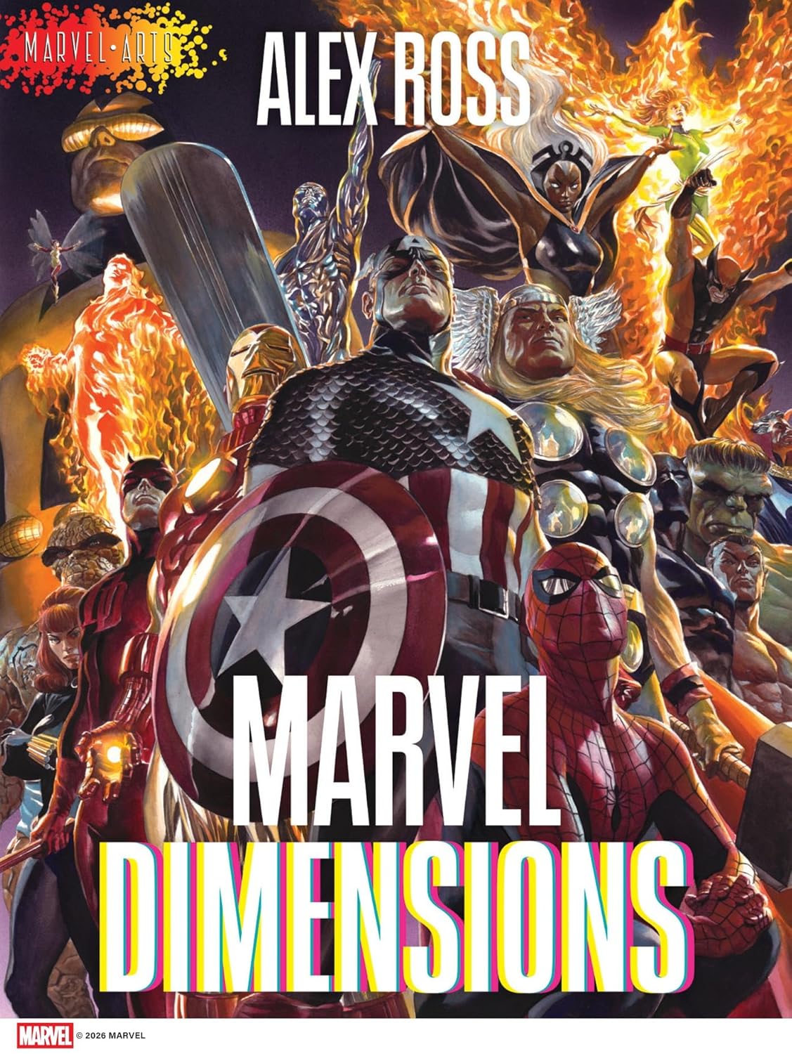 Marvel Dimensions: A Graphic Novel (Marvel Arts) HC