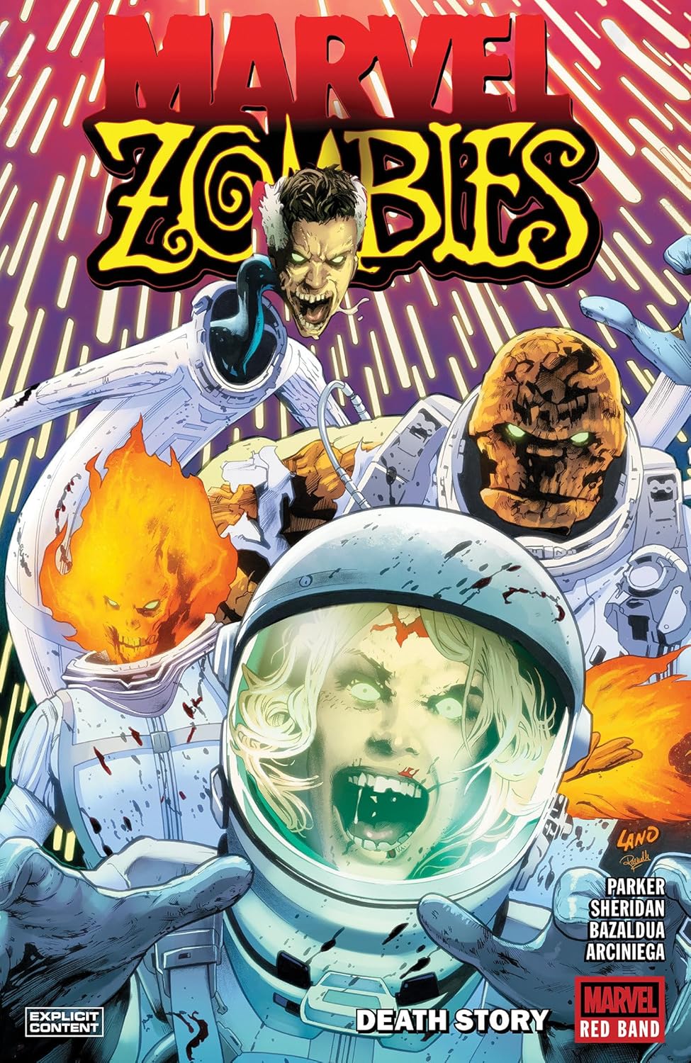 Marvel Zombies: Red Band - Death Story tp
