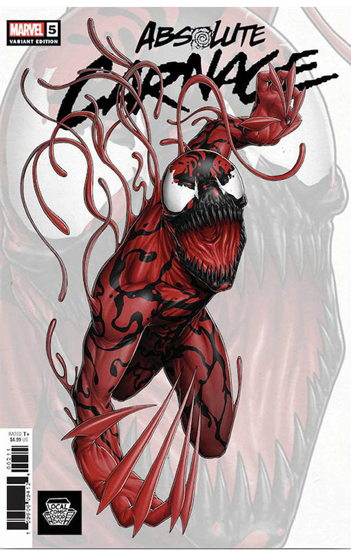 Absolute Carnage #5 John Tyler Christopher LCSD 2019 Variant