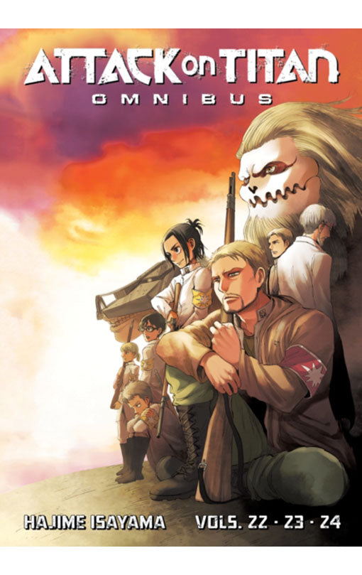 Attack on Titan Omnibus vol 08