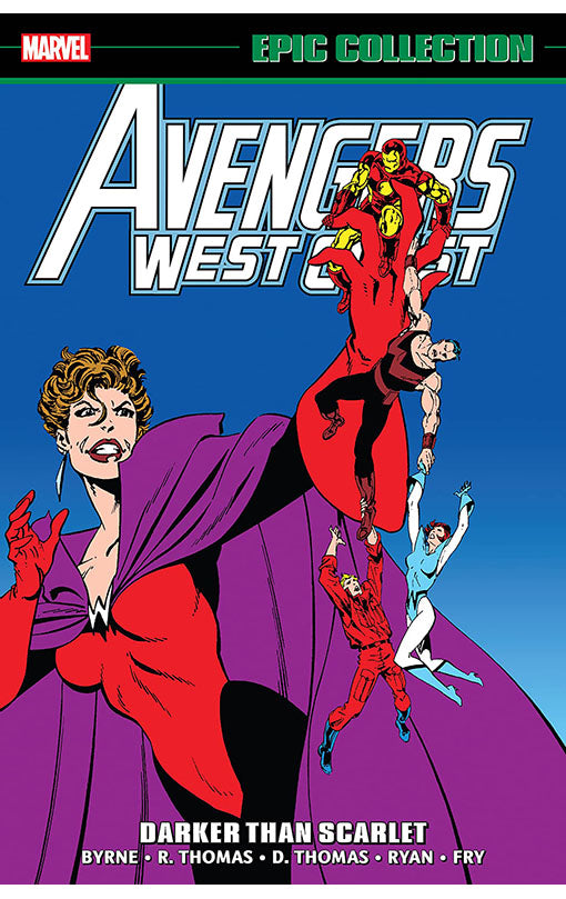 Avengers West Coast Epic Collection Darker Than Scarlet tp