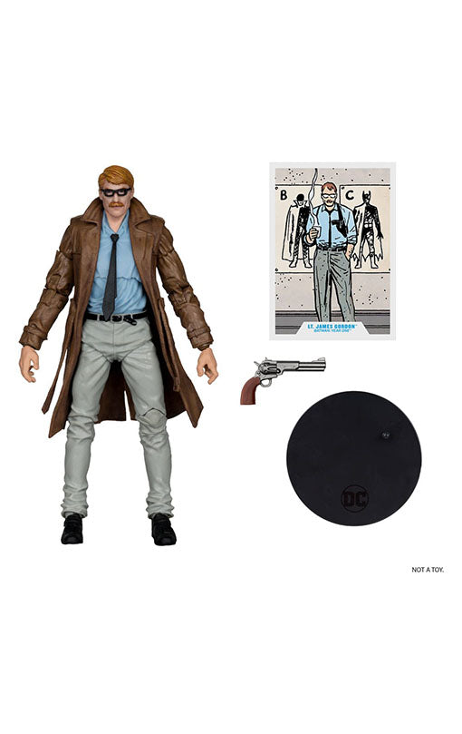 Batman Year One (Part 4) DC Multiverse Action Figure Lt. James Gordon (Gold Label) 18 cm