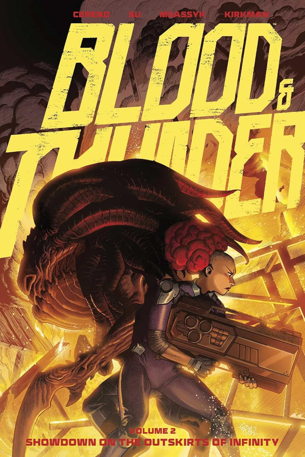 Blood and Thunder vol 02: Showdown on the Outskirts of Infinity tp
