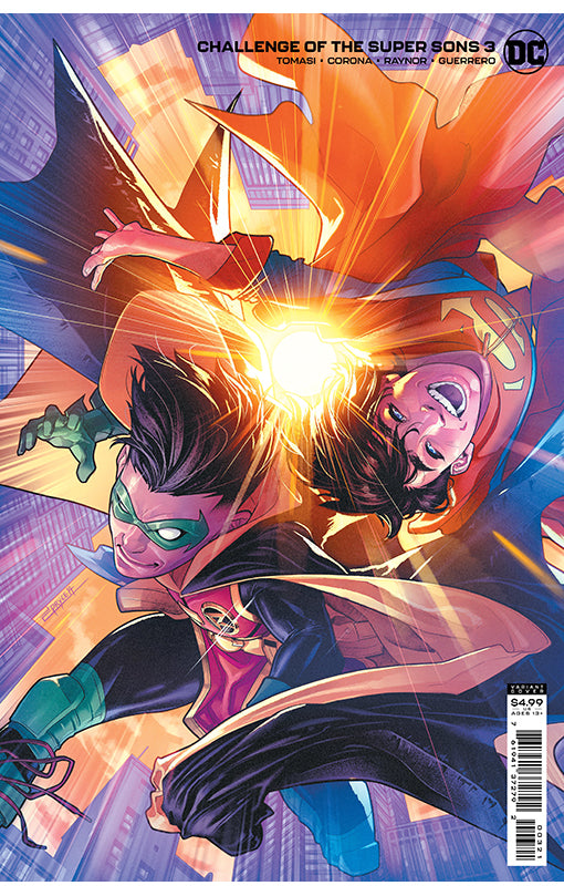 Challenge of the Super Sons #3 Jamal Campbell Variant