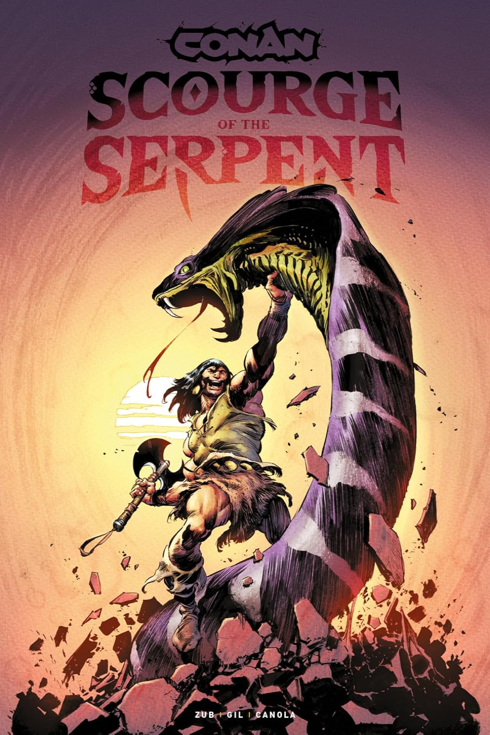 Conan the Barbarian: Scourge of the Serpent vol 01 tp