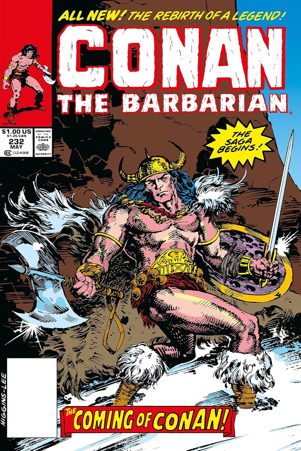 Conan the Barbarian: The Original Comics Omnibus vol 09 hardcover