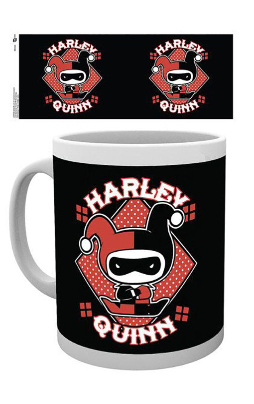 DC Comics Mug Harley Quinn Boing Chibi Black