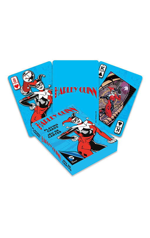 DC Comics Playing Cards Harley Quinn BLUE