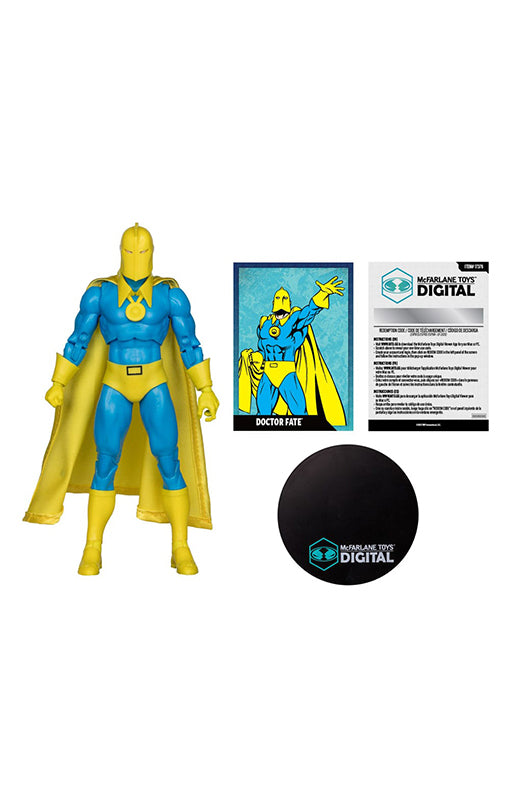 DC Direct McFarlane Toys Digital Action Figure Dr. Fate (Silver Age) 18 cm