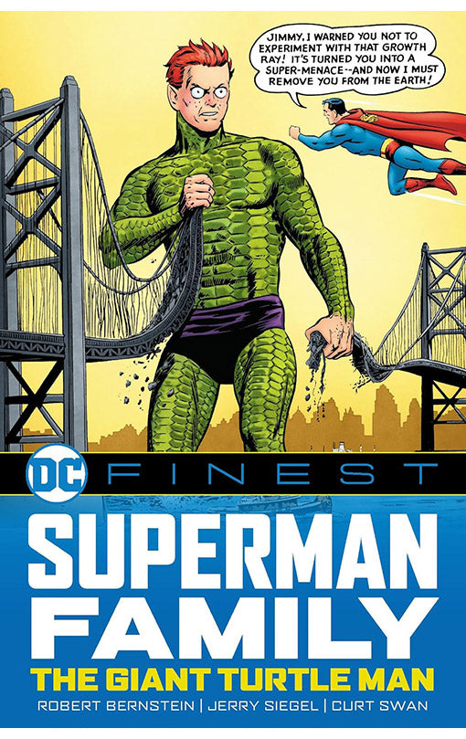 DC Finest Superman Family The Giant Turtle Man tp