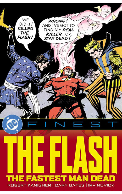 DC Finest The Flash The Fastest Man Dead tp