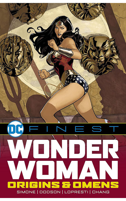 DC Finest Wonder Woman Origins & Omens tp