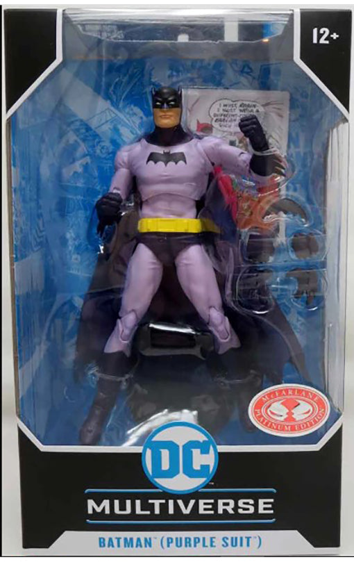 DC Multiverse Action Figure Purple Batman Chase 18 cm
