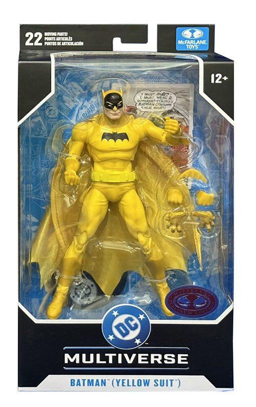 DC Multiverse Action Figure Yellow Batman (Chase) 18 cm