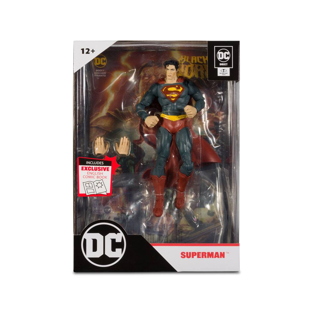 DC Black Adam Page Punchers Action Figure Superman 18 cm
