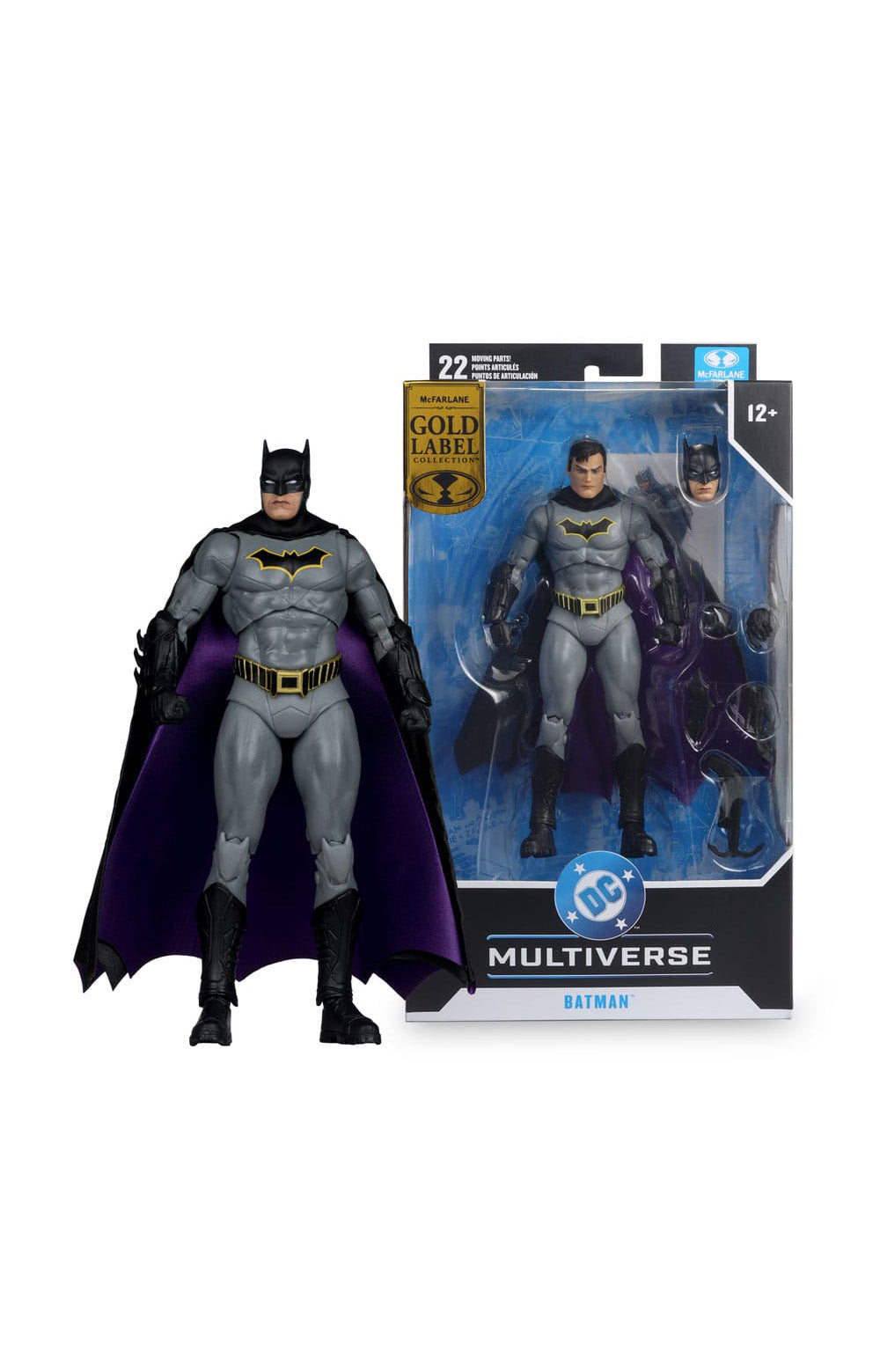 DC Rebirth DC Multiverse Action Figure Batman (Gold Label) 18 cm