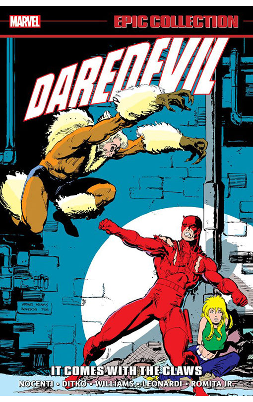 Daredevil Epic Collection It Comes with the Claws tp
