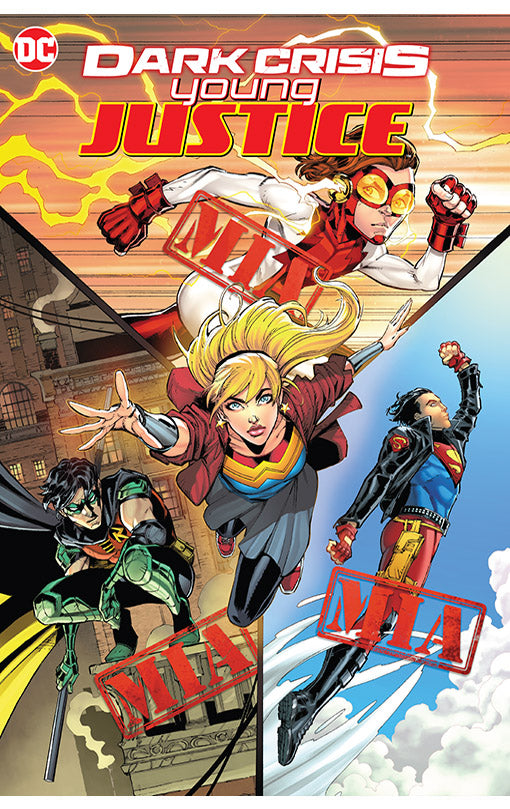 Dark Crisis Young Justice hardcover