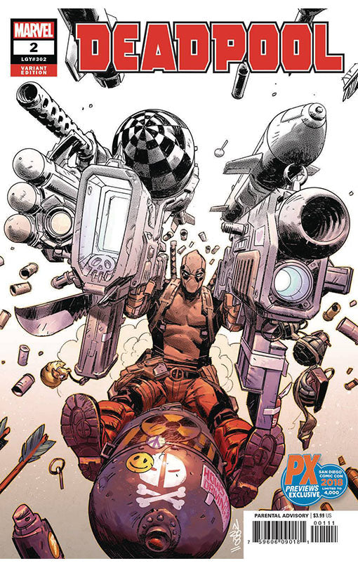 Deadpool #2 SDCC 2018 Variant