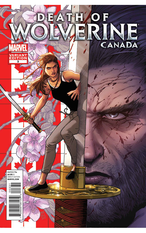 Death of Wolverine #3 Steve McNiven Canadian Variant