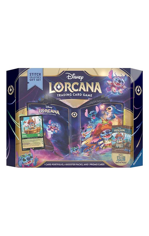 Disney Lorcana TCG Azurite Sea Gift Set Stitch *English Edition*