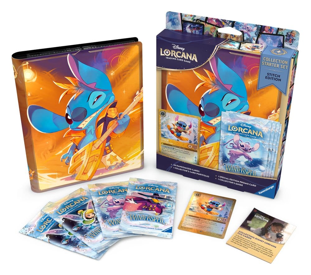 Disney Lorcana TCG Collection Starter Set Stitch Edition DAMAGED PACKAGING