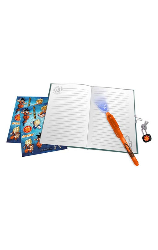 Dragon Ball Secret Diary Set with Lock