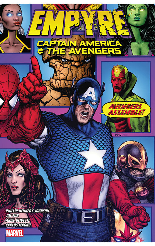 Empyre: Captain America & The Avengers tp