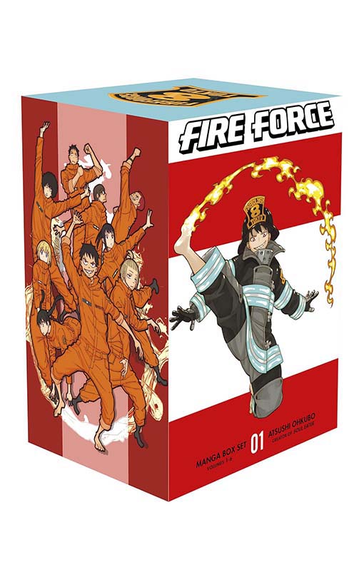 Fire Force Manga Box Set 1 (vol 01-06)