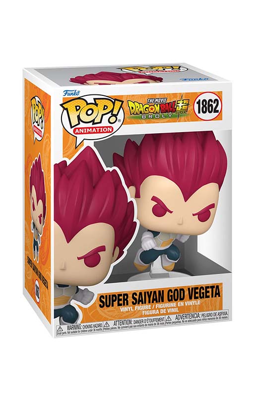 Funko POP! Anime Dragon Ball Super - SSG Vegeta (#1862) figure