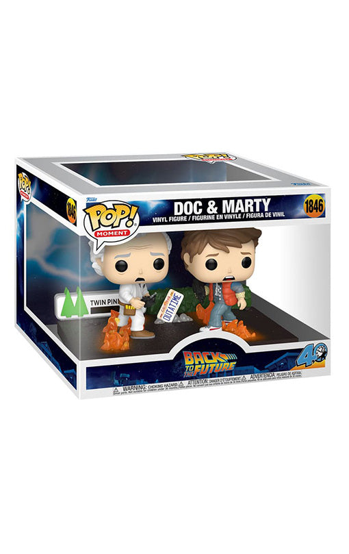 Funko POP! Back to the Future – Doc & Marty (#1846) figure