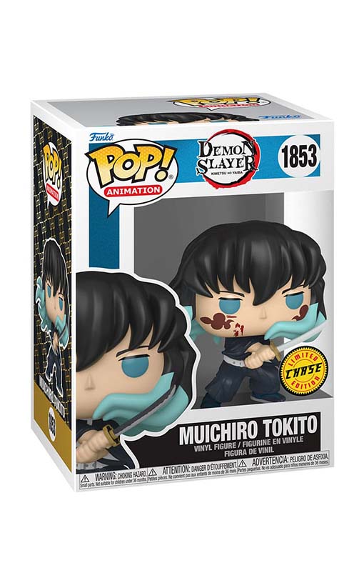 Funko POP! Demon Slayer – Muichiro (Attack) (#1853) figure Special Edition CHASE