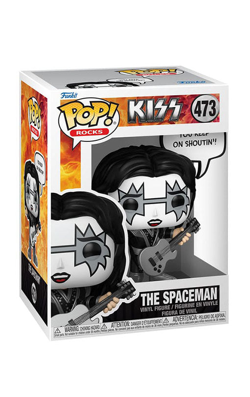 Funko POP! KISS - Spaceman (R&R All Night) (#473) figure