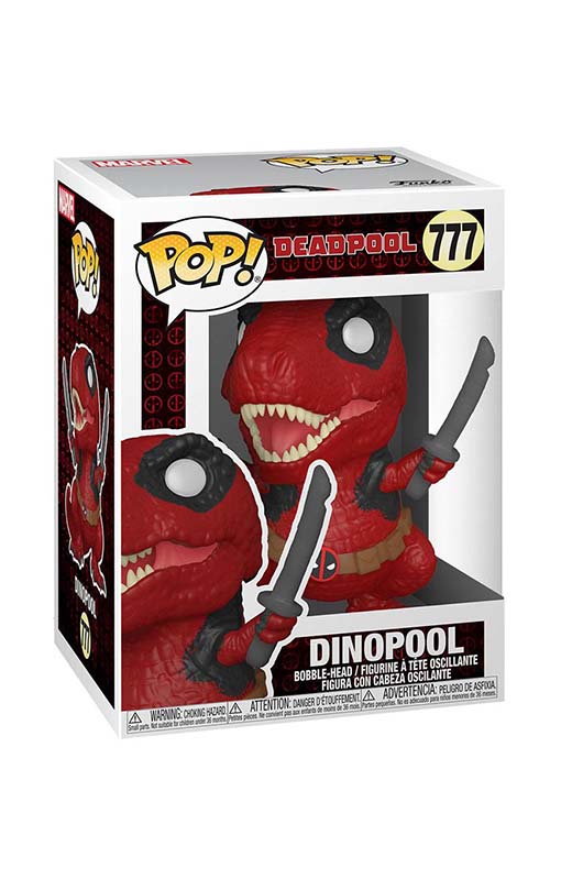 Funko POP! Marvel Deadpool 30th Anniversary – Dinopool (#777) figure