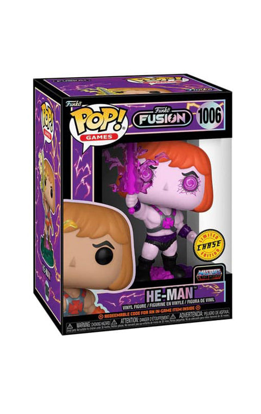 Funko POP! Masters of the Universe Fusion - He-Man CHASE GLTD (#1006) figure
