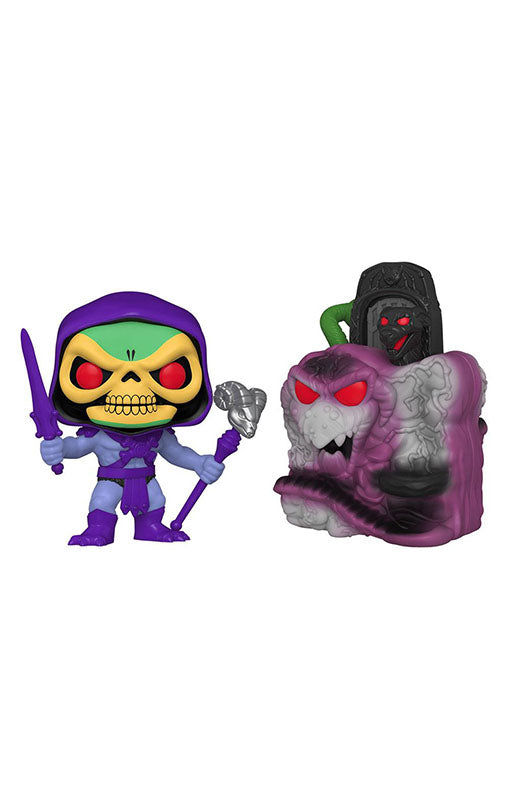 Funko POP! Masters of the Universe Skeletor with Snake Mountain figure