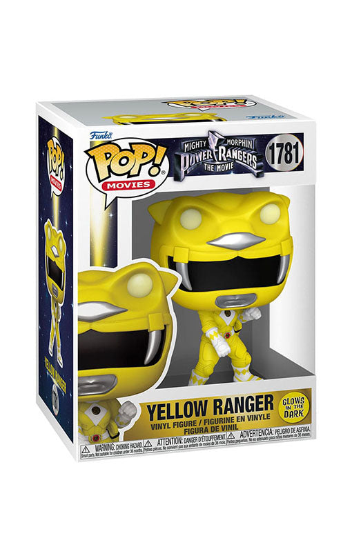Funko POP! Mighty Morphin Power Rangers The Movie - Yellow Ranger (GITD) (#1781) figure