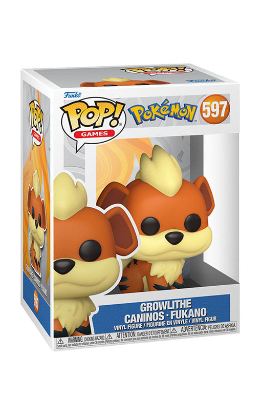 Funko POP! Pokemon Growlithe (#597) figure