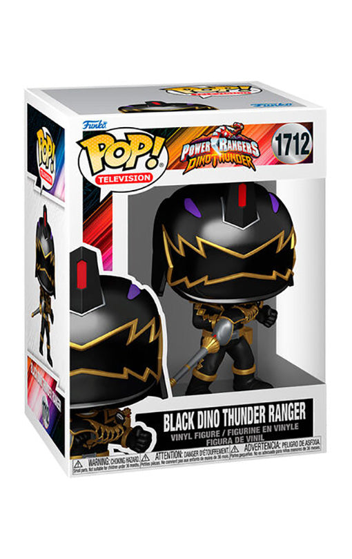 Funko POP! Power Rangers Dino Thunder - Black Ranger (#1712) figure