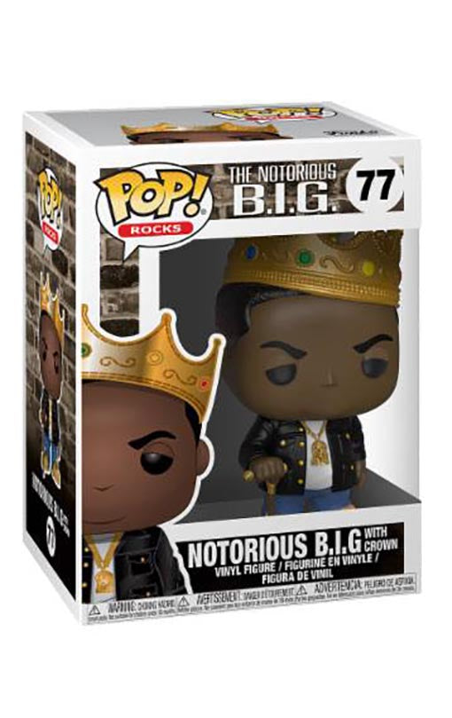Funko POP! Rocks - Notorious B.I.G. with Crown (#77) figure