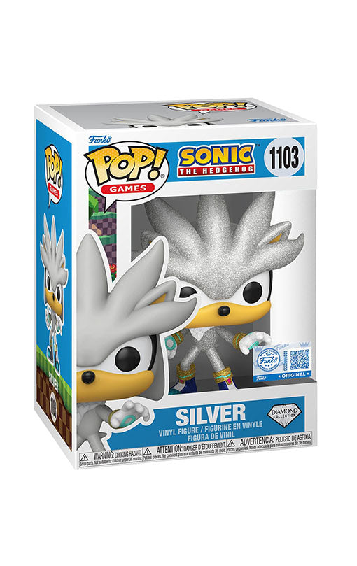 Funko POP! Sonic the Hedgehog - Silver (#1103) figure