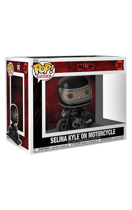 Funko POP! The Batman Movie - Selina Kyle on Motorcycle figure