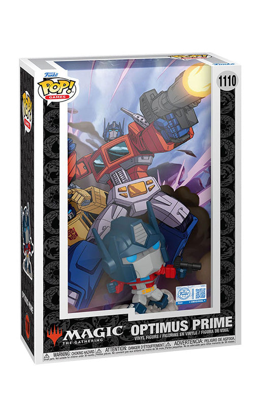 Funko POP! Transformers - Optimus Prime (Magic the Gathering) Comic Cover (#1110) figure