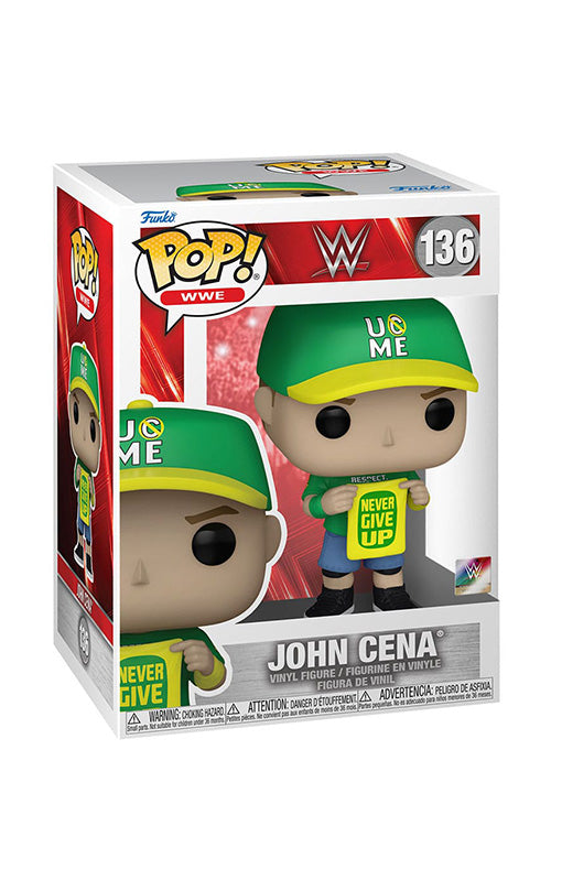 Funko POP! WWE - John Cena (Never Give Up) (#136) figure