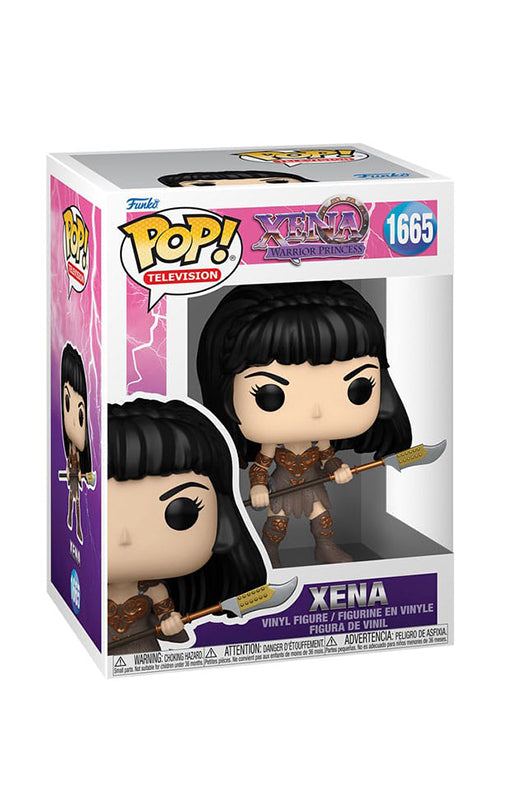 Funko POP! Xena Warrior Princess – Xena w/spear (#1665) figure DAMAGED PACKAGING