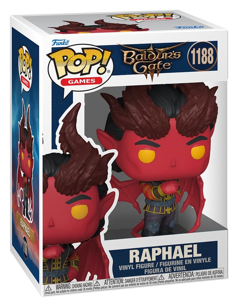Funko POP! Baldur's Gate - Raphael (#1188) figure