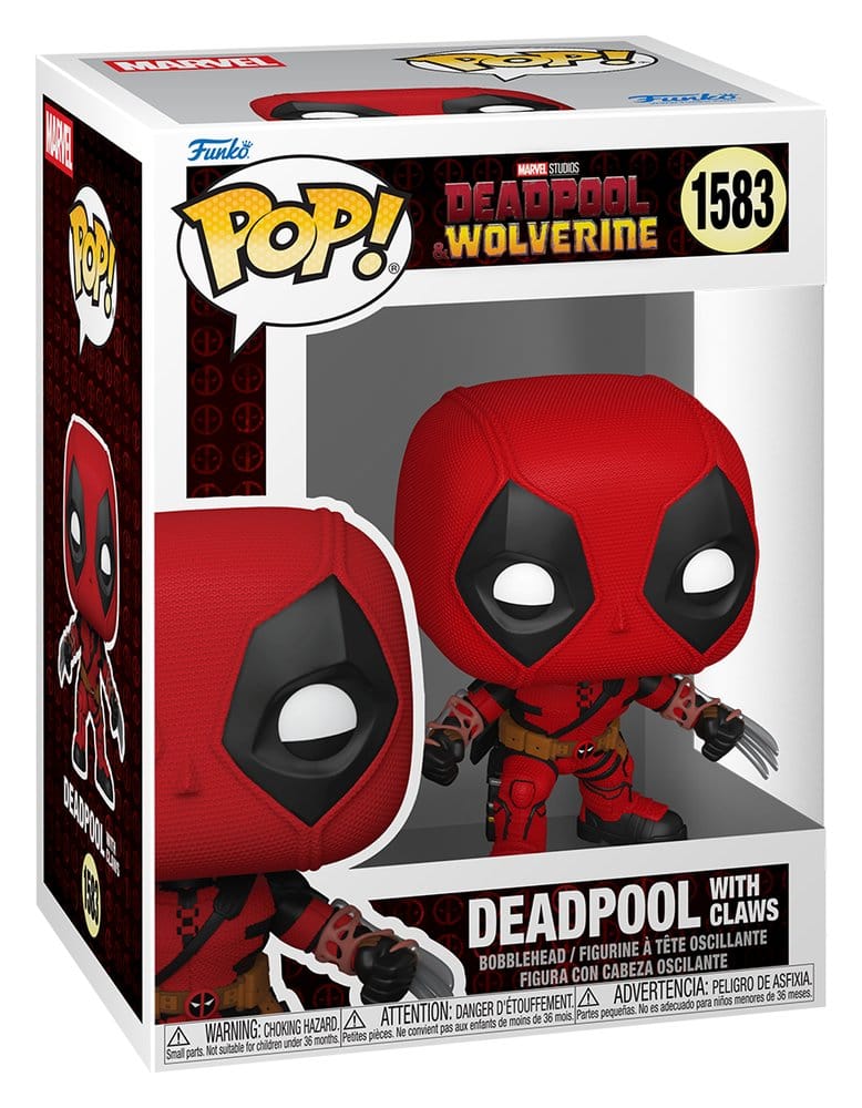 Funko POP! Deadpool & Wolverine - Deadpool with Claws (#1583) figure